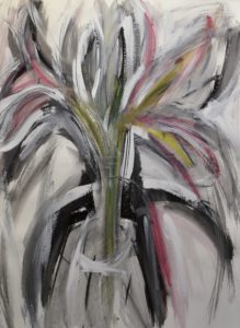 Lilies in a Vase unsigned